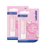 NIVEA Labello Cherry Shine (2 x 5,5 ml), Bálsamo labial enriquecido con aceites naturales y pigmentos brillantes, cuidado de los labios Hidratación de larga duración durante 24 horas