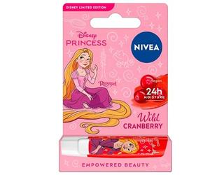 NIVEA Lápiz labial nutritivo de arándano y rapunzel, edición de Disney, 4,8 g