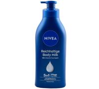 Nivea Body Milk 5in1 1 X 625ml Con Bomba Loción 48H Cuidado Para Seca Piel