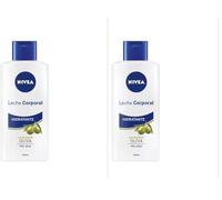 NIVEA Leche Corporal Aceite de Oliva en pack de 6 (6 x 400 ml), leche hidratante corporal con ingredientes naturales, crema para el cuidado de la piel seca (Paquete de 2)