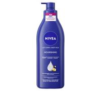 NIVEA Leche corporal Hidratación Intensa 72H (1 x 400 ml) - Leche nutritiva con ácido hialurónico puro & Aceite de almendras dulces - Crema hidratante corporal para pieles secas a muy secas