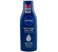 Nivea Leche Corporal Rica 1 X 250ML 5EN1 Loción Corporal Contra Piel Seca