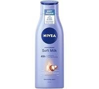 NIVEA Leche suave Pampering (400 ml), leche corporal para piel seca con suero de cuidado profundo, cuidado hidratante con manteca de karité de origen natural