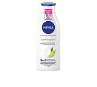 NIVEA Loción Corporal Lemongrass (400 ml), crema corporal con sésamo natural y fragancia de lemongrass, crema hidratante corporal para 72 horas de hidratación refrescante