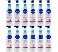 Nivea Loción Corporal Repair & Care 72h Hidratación 12 x 250ml Piel Muy Seca