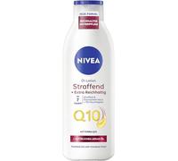 NIVEA Loción de aceite reafirmante Q10, loción corporal nutritiva con aceite de argán 100% natural y Q10 puro, crema corporal reafirmante para pieles maduras y secas (250 ml)