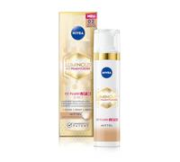 NIVEA Luminous 630 CC Fluid - Crema antimanchas pigmentada FPS 30 para tonos de piel medios, CC Cream con ácido hialurónico y pigmentos de color microencapsulados, crema de día con SPF 30 para una tez