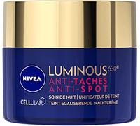 NIVEA Luminous 630 - Cuidado de noche para el rostro contra las manchas - Unificación de la tez - Reduce los signos de la edad - Piel regenerada - Tiamidol patentado y ácido hialurónico - Todos