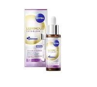 NIVEA Luminous 630 Skin Glow Serum 30 ml | Cuidado facial contra las manchas con niacinamida, aloe vera y tiamidol, reduce las manchas oscuras, cierra los poros y