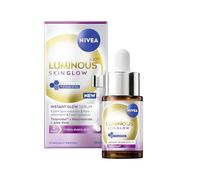 NIVEA Luminous 630 SkinGlow - Suero instantáneo brillante, 15 ml | Suero facial con tiamidol, niacinamida y aloe vera, reduce las manchas oscuras, refina los poros, hidrata la piel