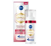 NIVEA Luminous 630 - Suero facial antiedad y manchas oscuras (30 ml), suero facial que reduce 10 años de manchas de edad acumuladas, suero facial para una piel uniforme, fortalecida y de aspecto más