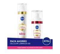 NIVEA Luminous630 Pack ahorro - Contiene Crema de Día y Sérum Facial