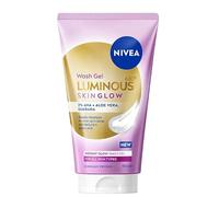 NIVEA Luminous630 Skin Glow Facial Cleansing Wash Gel 150 ml | Gel de lavado facial diario para una rutina de limpieza sencilla; fórmula fácil de enjuagar, en un práctico tamaño de 150 ml.