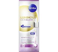 NIVEA LUMINOUS630 Skin Glow Instant Glow Serum, sérum facial muy eficaz y ligero para piel radiante y uniforme, cuidado facial con tiamidol, niacinamida y aloe vera (30 ml)