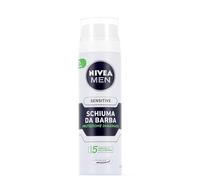 Nivea Men 200ml Espuma de afeitar Sensible | Espuma de afeitar Sensitive para hombre con vitamina E, extracto de manzanilla y provitamina B5, protege contra irritaciones