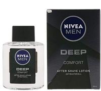 Nivea Men Deep Comfort, Loción After Shave,Antibacteriano, 1er Pack, (1 X 100ml)