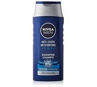 NIVEA MEN Anti-Caspa Power Champú Pack de 6 (6 x 250 ml), Anticaspa para Cabello Normal, Fortalecedor Con Extracto de Bambú, para Hombres