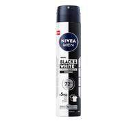 NIVEA MEN Antitranspirante negro y blanco original invisible, 200 ml