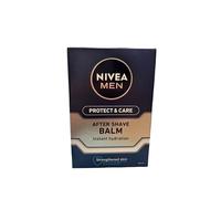 NIVEA MEN Bálsamo Post Shave Protect & Care, 100 ml | Bálsamo reponedor para después del afeitado con aloe vera y vitamina B5, hidratación instantánea, fórmula regeneradora