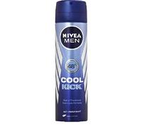 NIVEA Men Cool Kick" 48h - Desodorante en aerosol (6 unidades, antitranspirantes, 150 ml)