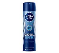 Nivea Men Cool Kick Desodorante Antitranspirante Spray, Negro, 200 Mililitros