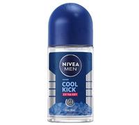NIVEA - Men Cool Kick Extra Dry Cool Blue Deodorant Roll On 50ml