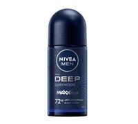 NIVEA - Men Deep Darkwood Anti-Perspirant Black Carbon Roll On 50ml