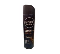 Nivea Men - Desodorante en spray (6 unidades, 150 ml), color negro
