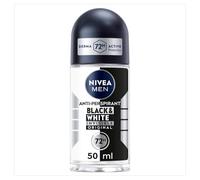 Nivea Men Deodorante, Invisible For Black & White Deo Roll-On - 160 g
