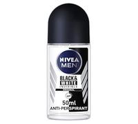 Nivea Men Deodorante, Invisible For Black & White Deo Roll-On - 160 g