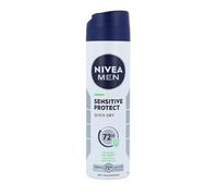 NIVEA Men - Desodorante en aerosol antitranspirante Derma 72H Active de NIVEA Men Sensitive Protect Quick Dry, 150 ml