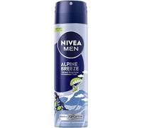 NIVEA MEN Desodorante en spray Alpine Breeze Artist Edition para 72 horas, antitranspirante contra el sudor y los olores, desodorante en spray con aroma refrescante (150 ml)