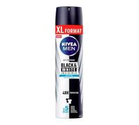 Nivea Men - Desodorante en spray Nivea Men Black & White Invisible Active + Antibacterial 250 ml XL Format Antitranspirante