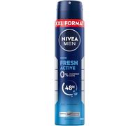NIVEA MEN Desodorante Fresh Active XXL con fórmula exclusiva INFINIFRESH para protección de 48 horas, desodorante sin aluminio con extractos marinos y aroma fresco (250 ml)