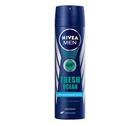 Nivea Men Desodorante Fresh Ocean Spray sin aluminio, 6-pack (6 x 150 ml)