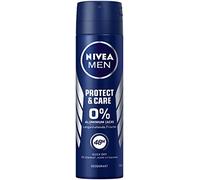 NIVEA MEN Desodorante Protect & Care en 6 unidades (6 x 150 ml), desodorante sin aluminio que no quema después del afeitado, desodorante con 48 h de protección cuida la piel.