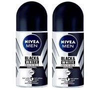 Nivea Men Desodorante Roll On Black & White Invisible 2 x 50 ml