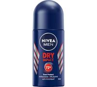 NIVEA MEN Dry Impact 72H Antitranspirante en pelota para hombres, 50 ml