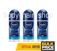 Nivea Men Fresh Active Infini-Fresh Roll-On Desodorante Antibacterial 50 ml P...