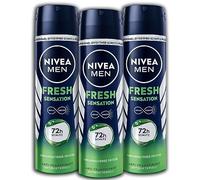 NIVEA Men - Desodorante antitranspirante en spray Fresh Sensation (6 unidades, 150 ml, 6 unidades)