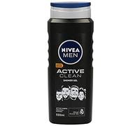 NIVEA Men gel de ducha active clean bote 500 ml