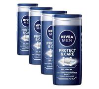 Nivea Men Gel de ducha - Edition limitada PSG (Paquete de 4)