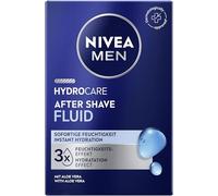 NIVEA MEN Hidrocare After Shave Fluid - After Shave calmante para hombres, cuidado de la piel después del afeitado con aloe vera y Pro Vitamina B5 (100 ml)