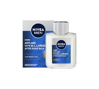 NIVEA MEN Hyaluron Bálsamo After Shave Antiedad con Ácido Hialurónico (1 x 100 ml), bálsamo hidratante para calmar la piel tras el afeitado, bálsamo facial refrescante