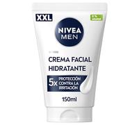 NIVEA MEN Hydrocare Sensitive XXL - Crema Hidratante Facial - Cuidado Facial de Hombre - 24h de Hidratación - Vitamina E, Camomila y Provitamina B5-5x Efecto Anti Irritación - Piel Sensible - 150 ml
