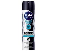 Nivea Desodorante Spray Invisible Black And White Active For Men, 200 ml