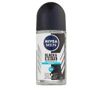 NIVEA Men Invisible Black & White Fresh - Desodorante en roll-on (6 unidades, 50 ml)