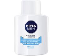 NIVEA MEN Loción Sensitive Cool para después del afeitado, sin alcohol, para después del afeitado, con extracto de manzanilla y algas marinas, 100 ml