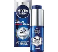 NIVEA MEN LUMINOUS630 2 en 1 Power Serum antiedad y quitamanchas (1 x 30 ml), suero hidratante enriquecido con ácido hialurónico, cuidado masculino para todos los tipos d