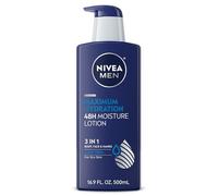 NIVEA Men Maximum Hydration Lotion for Dry Skin, 3 in 1 Body, Face and Hands Sea Minerals 16.9 Ounce by Nivea Men